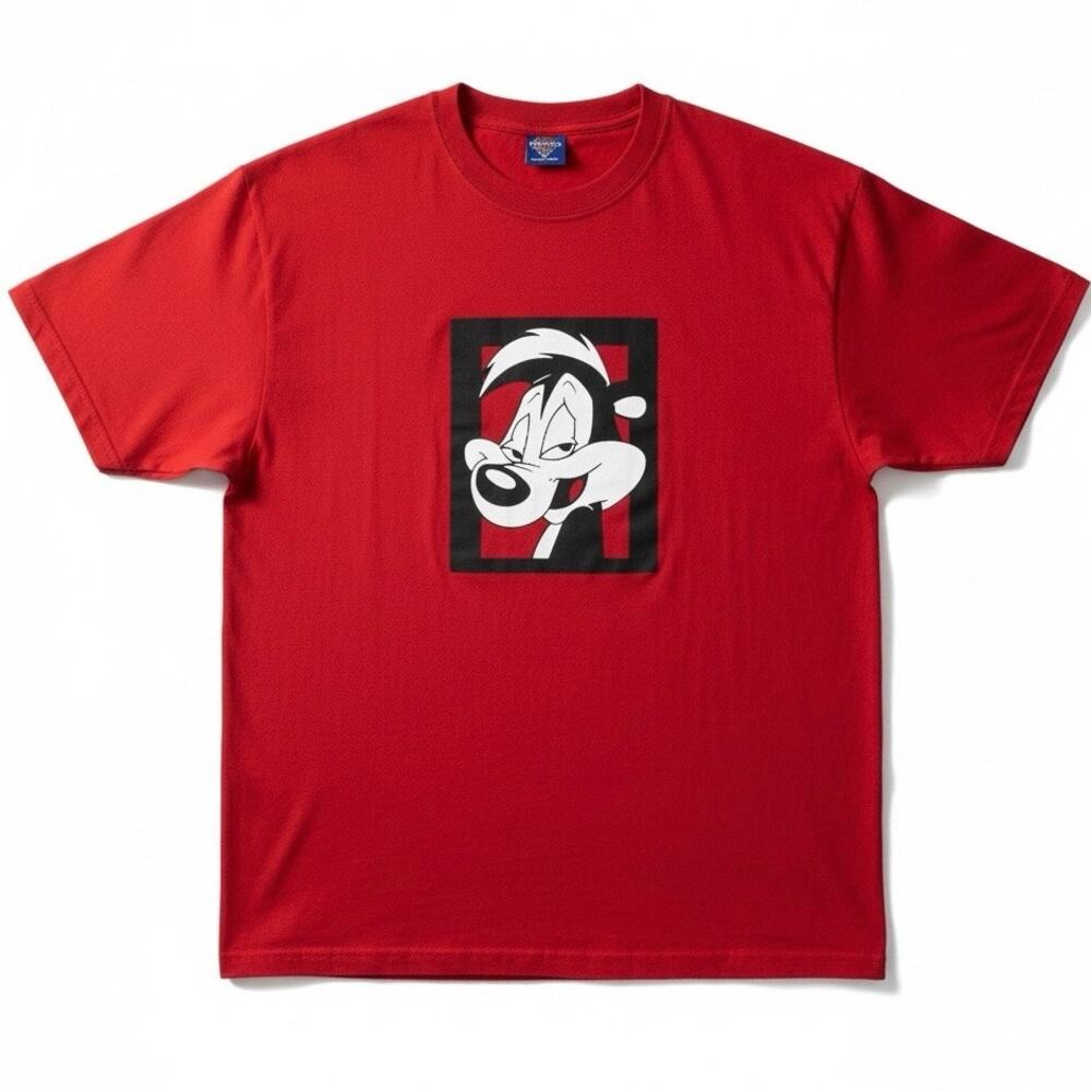 Vintage Y2K Pepe Le Pew Vision Street Wear Graphic Tee XL